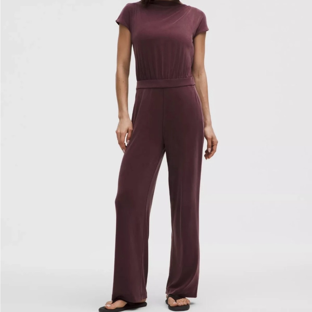Lululemon Drapey Softstreme Jumpsuit XL NWT